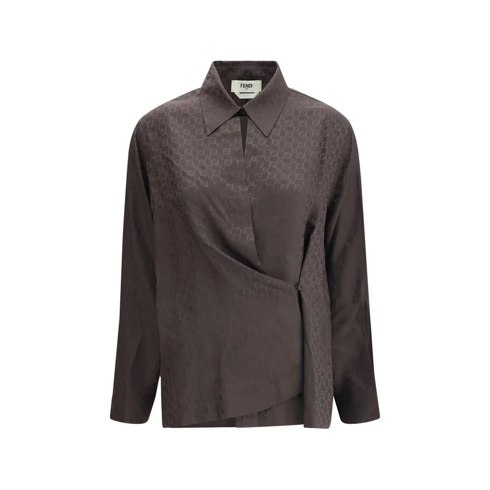 Fendi Silk jacquard Shirt - Shirts