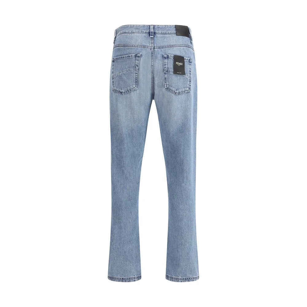 Fendi Straight Jeansh - Jeans