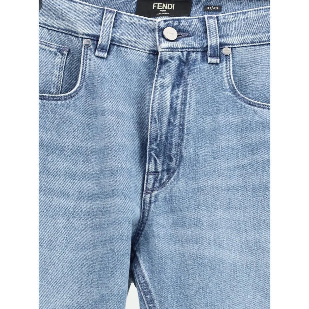 Fendi Straight Jeansh - Jeans