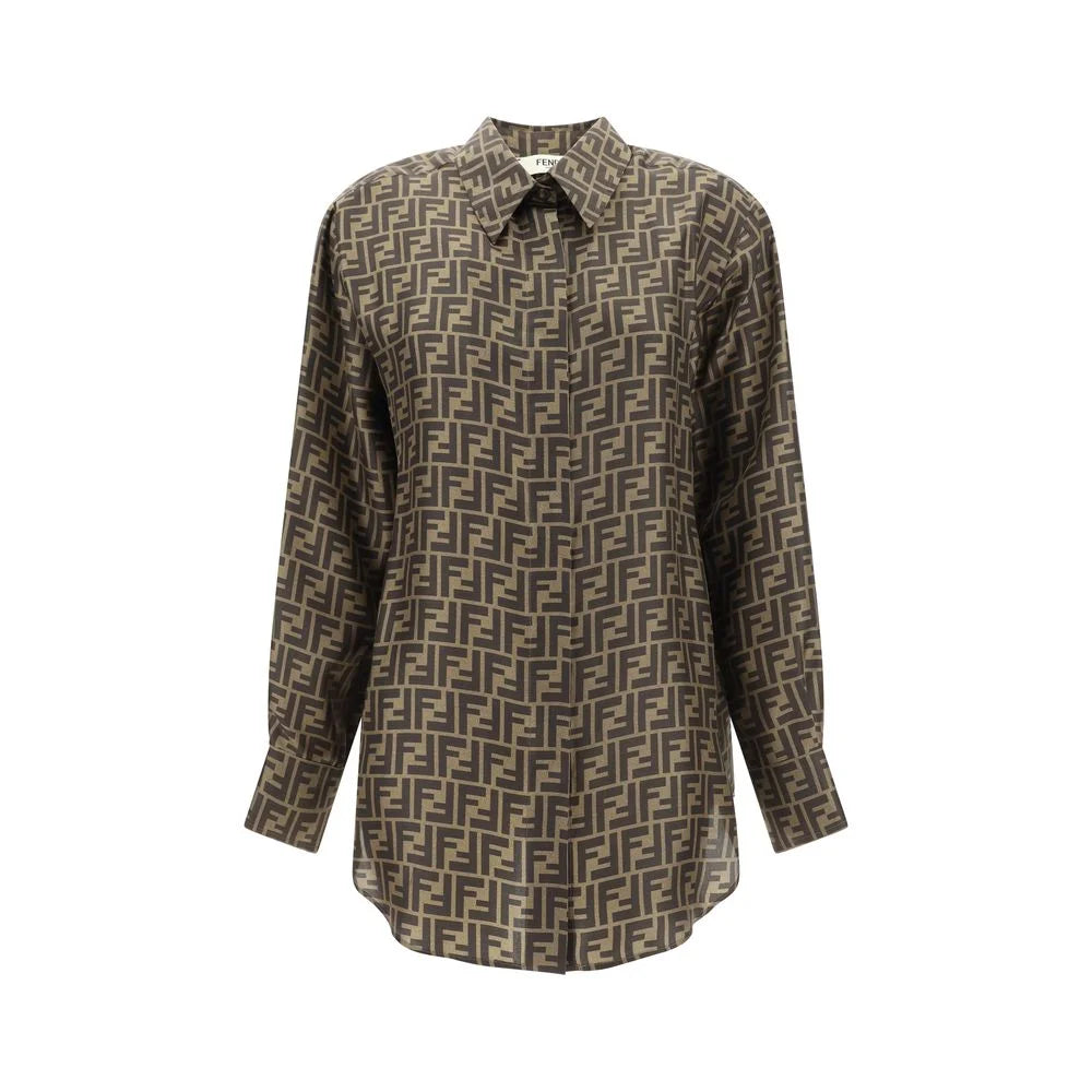 Fendi Twill Shirt - Shirts