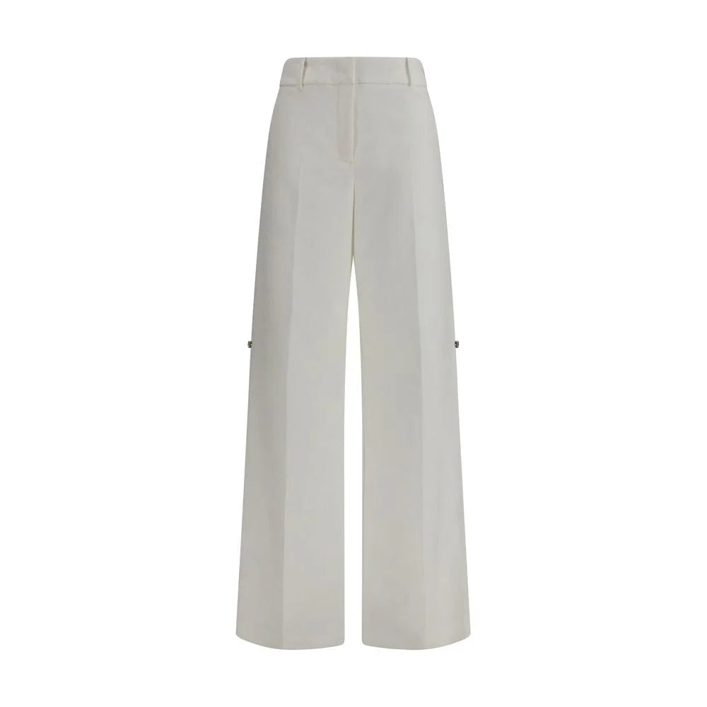 Fendi White Cotton Pants - IT40 | M