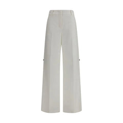 Fendi White Cotton Pants - IT40 | M