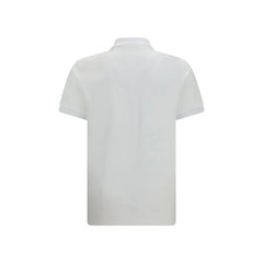 Polo Fendi alb din bumbac