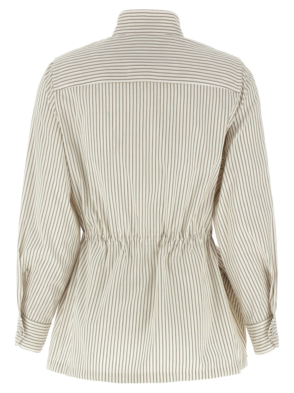 Fendi White Cotton Shell Jacket - IT42