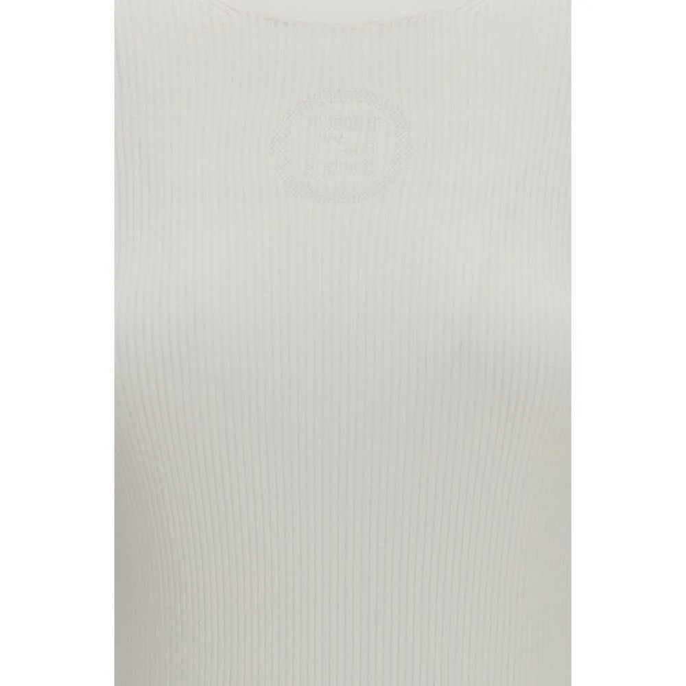Fendi White Cotton Sweatshirt - IT44 | L