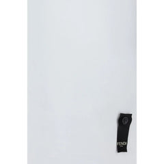 Fendi White Cotton T-Shirt