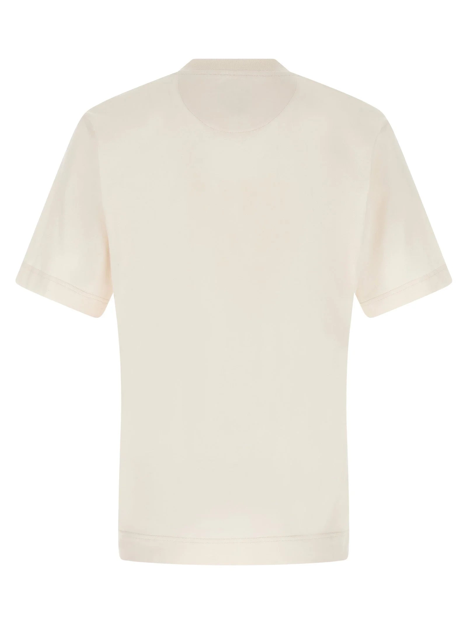 Fendi White Cotton T-Shirt