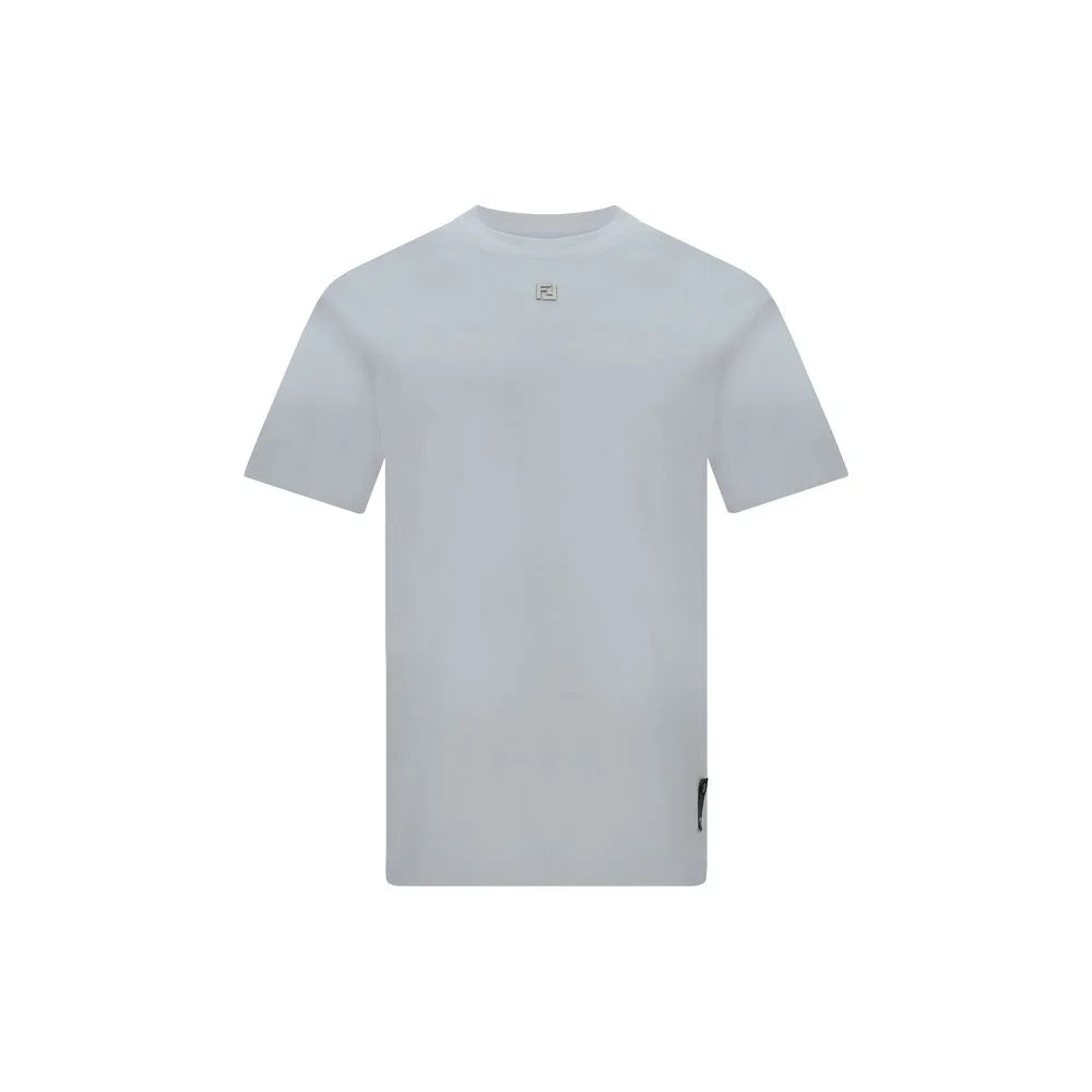 Fendi White Cotton T-Shirt