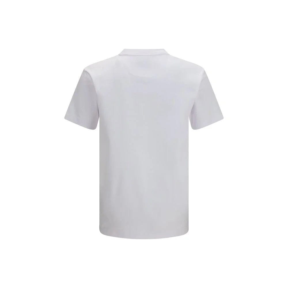 Fendi White Cotton T-Shirt - S