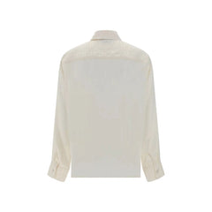 Fendi White Silk Pattern Shirt - IT40 | M