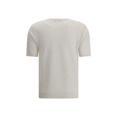Fendi White Viscose T-Shirt - IT44 | L