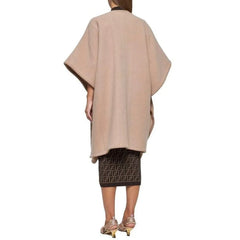 Fendi Wool And Cashmere Poncho - One Size - Ponchos