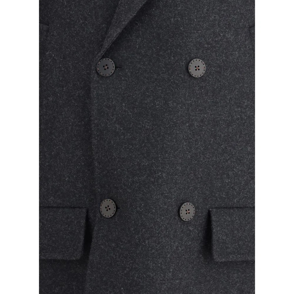 Fendi Wool felt double-breasted Caban Coat - S