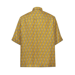 Fendi Yellow Silk Shortsleeve - IT41 | L - Shirts