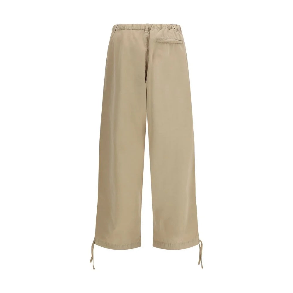 Beige kalhoty z bavlny Ferragamo