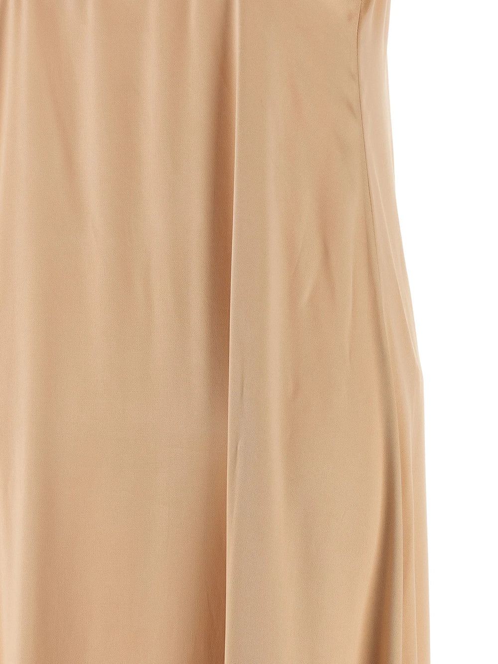 Ferragamo Beige Viscose Long Dress