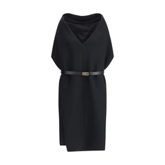 Ferragamo Belted Midi Dress - IT40 | M - Dresses