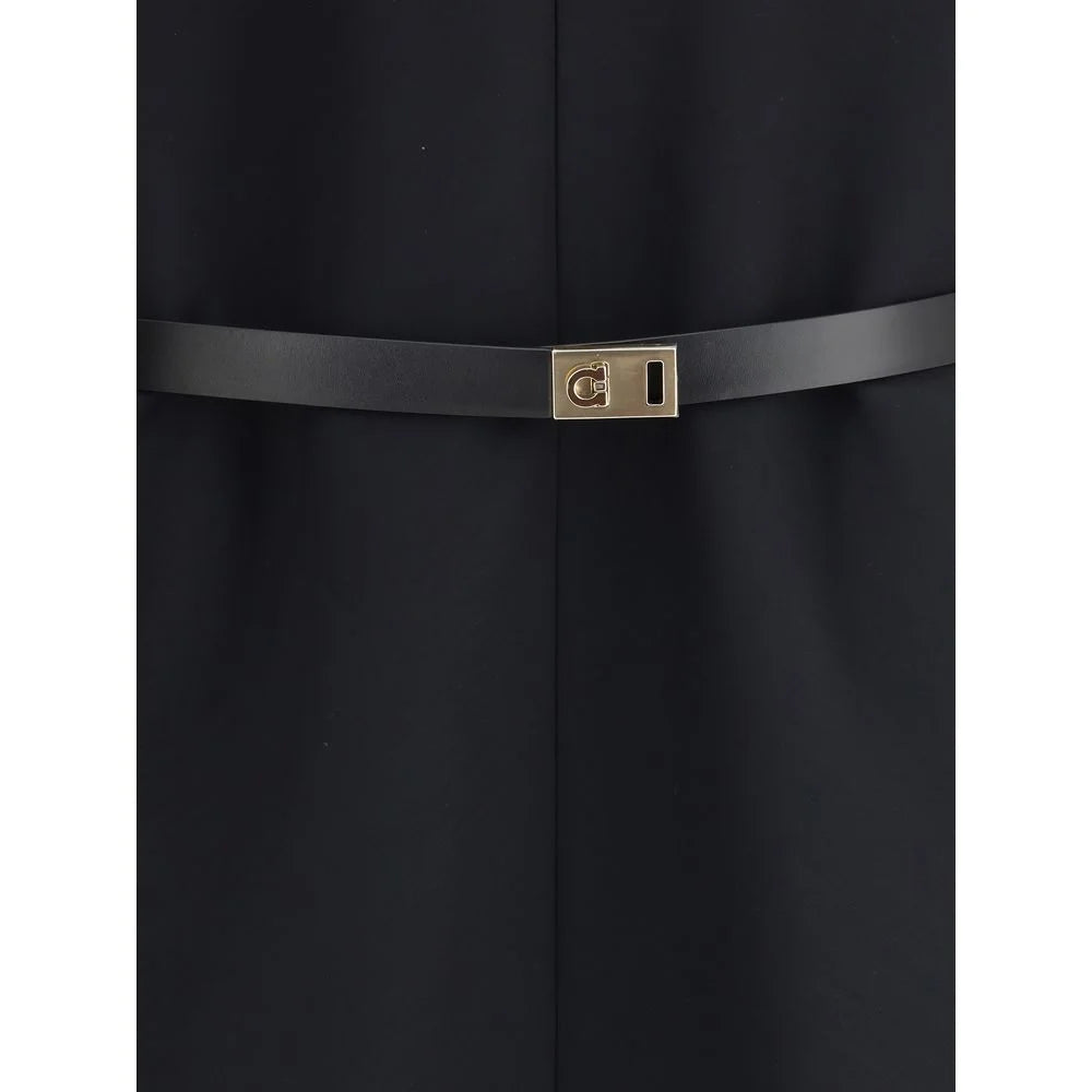 Ferragamo Belted Midi Dress - IT40 | M - Dresses