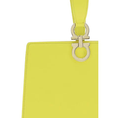 Ferragamo Bicolor Calf Leather Bos Taurus Clutch Bag