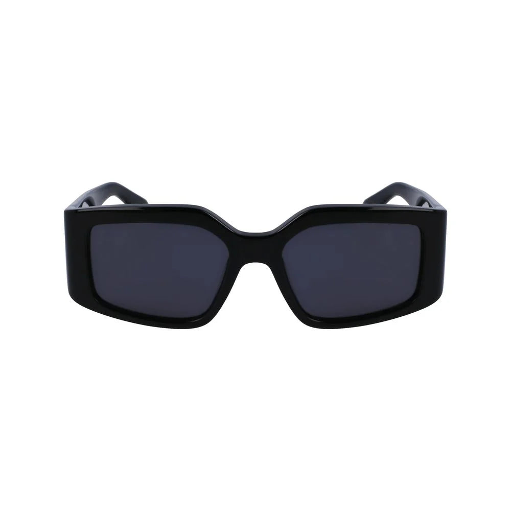 Ferragamo Black Acetate Sunglasses