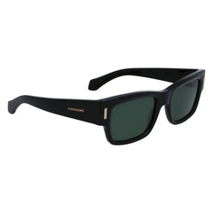 Ferragamo Black Acetate Sunglasses