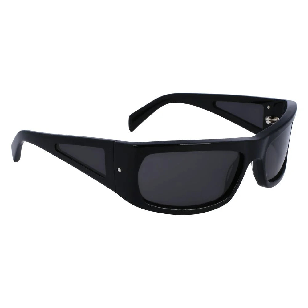 Ferragamo Black Acetate Sunglasses - Sunglasses