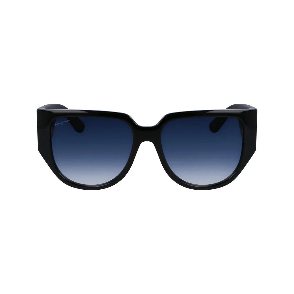 Ferragamo Black Bio Injected Sunglasses - Sunglasses