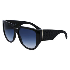 Ferragamo Black Bio Injected Sunglasses - Sunglasses