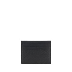 Ferragamo Schwarzes Kalbleder Bos Taurus Portemonnaie