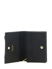 Ferragamo Black Calfskin Cardholder
