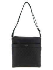 Ferragamo Black Calfskin Crossbody Bag