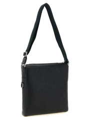 Ferragamo Black Calfskin Crossbody Bag