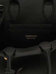 Ferragamo Black Calfskin Handbag