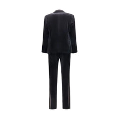 Ferragamo Black Cotton Tuxedo