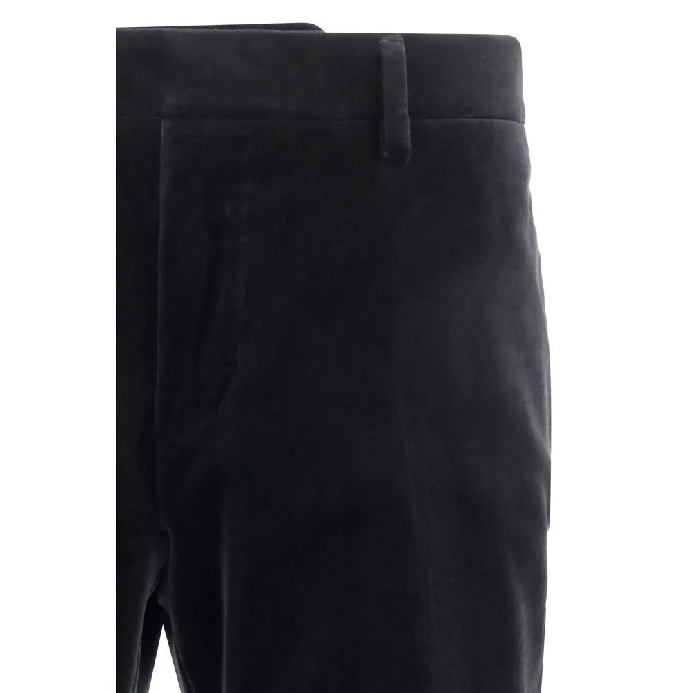 Ferragamo Black Cotton Tuxedo