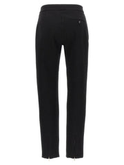 Ferragamo Black Elastane Skinny Pants