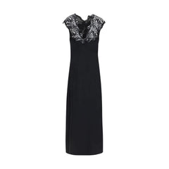 Ferragamo Black Silk Cocktail Dress