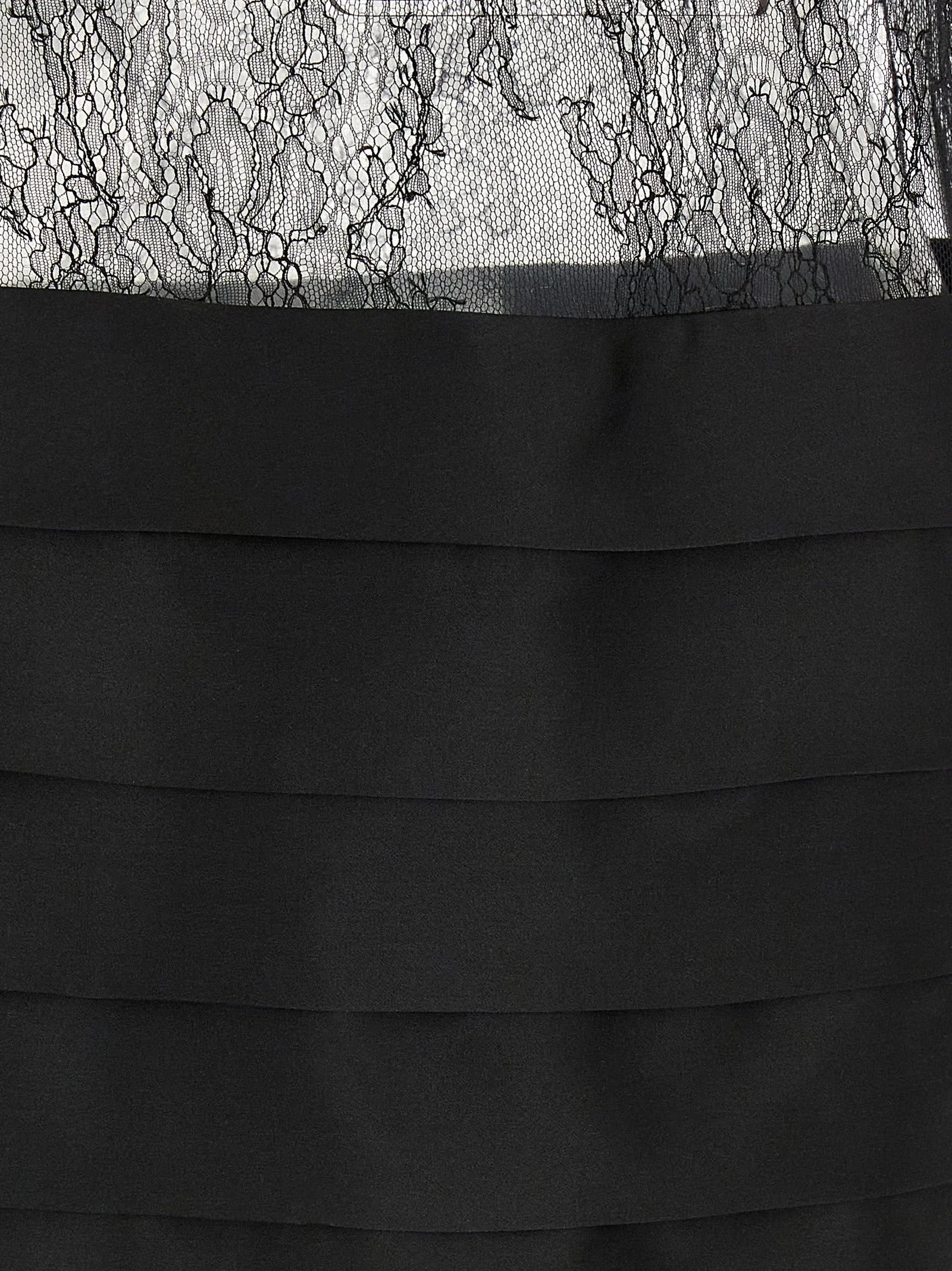 Ferragamo Black Silk Short Dress - IT40