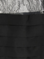 Ferragamo Black Silk Short Dress - IT40