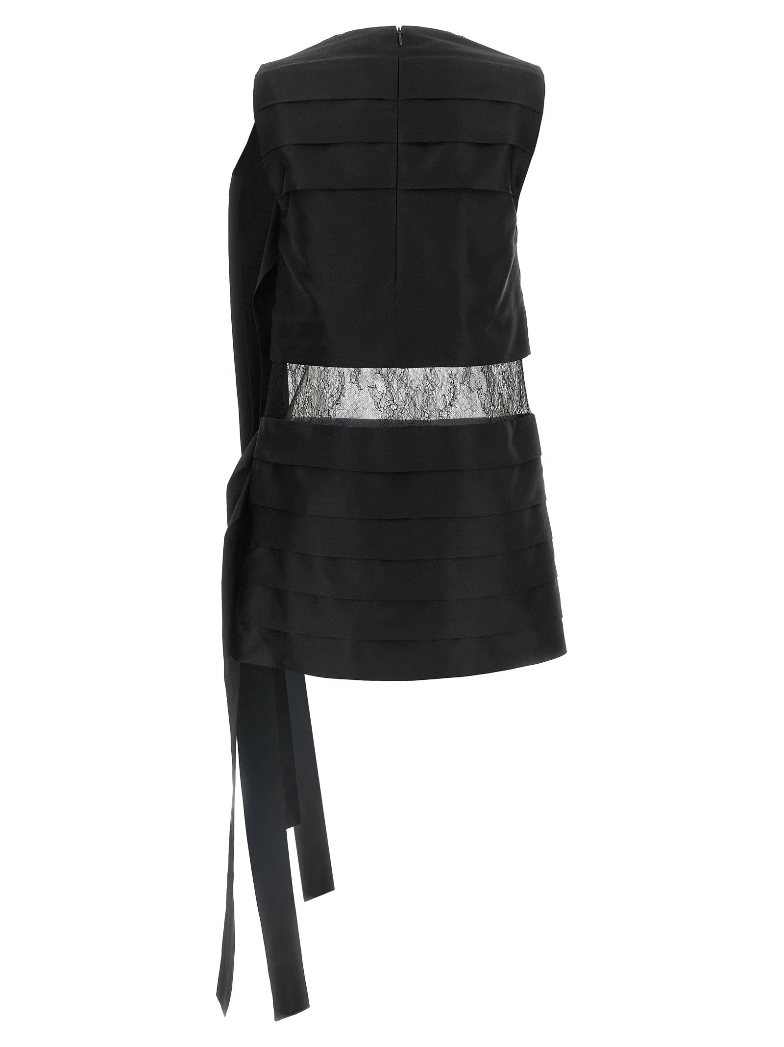Ferragamo Black Silk Short Dress - IT40