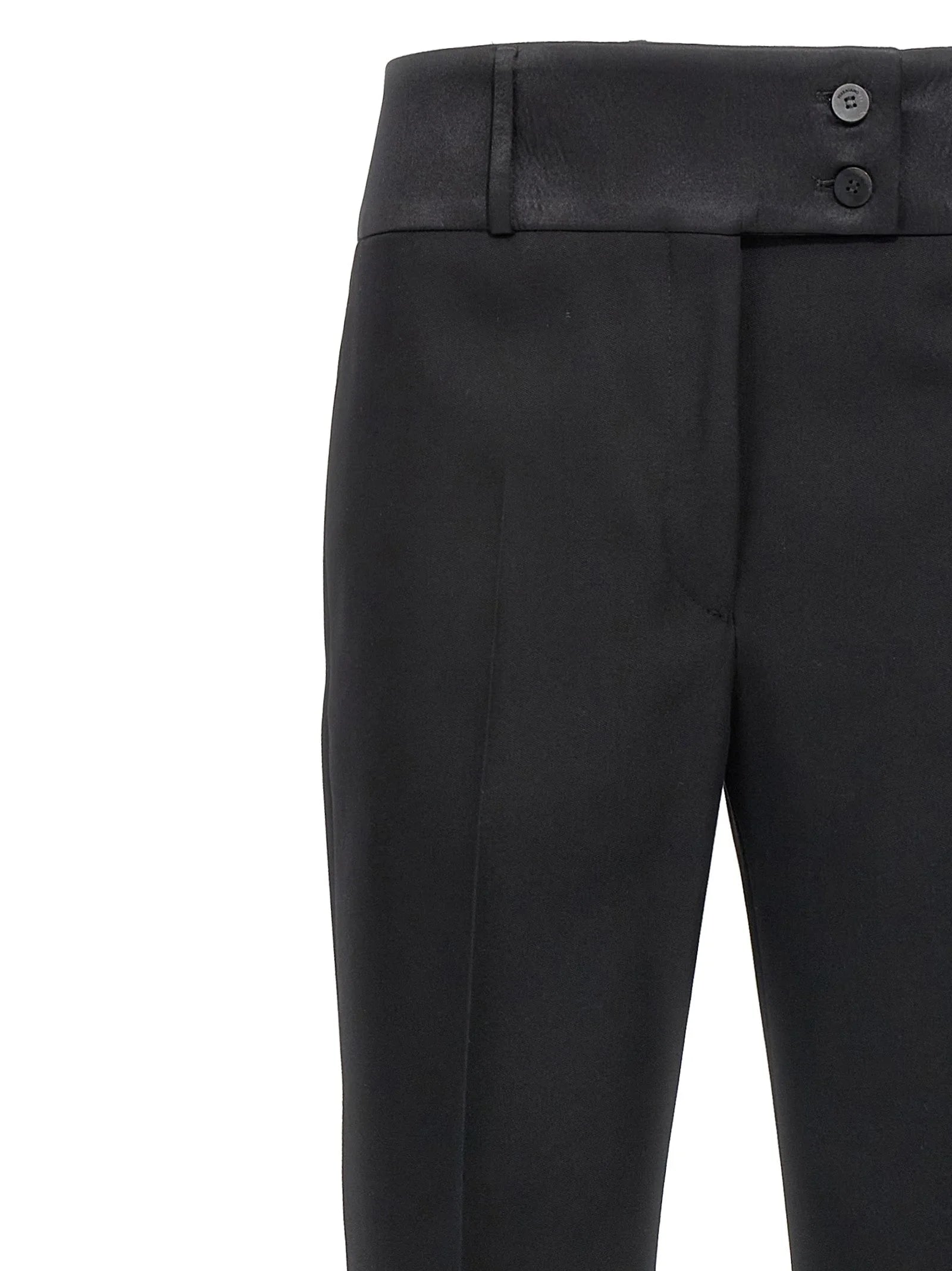 Ferragamo Black Virgin Wool Tuxedo - IT42