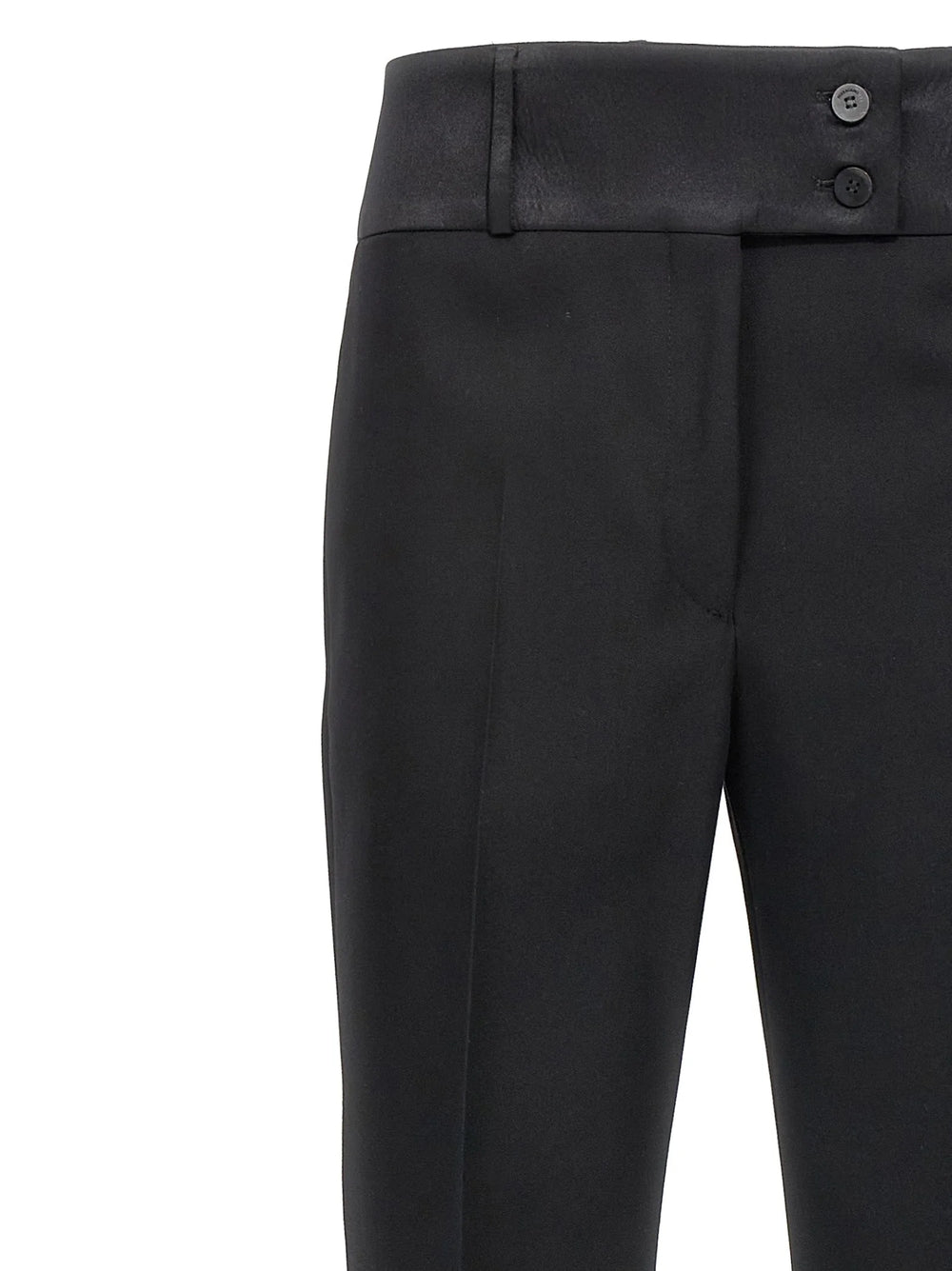 Ferragamo Black Virgin Wool Tuxedo - IT42