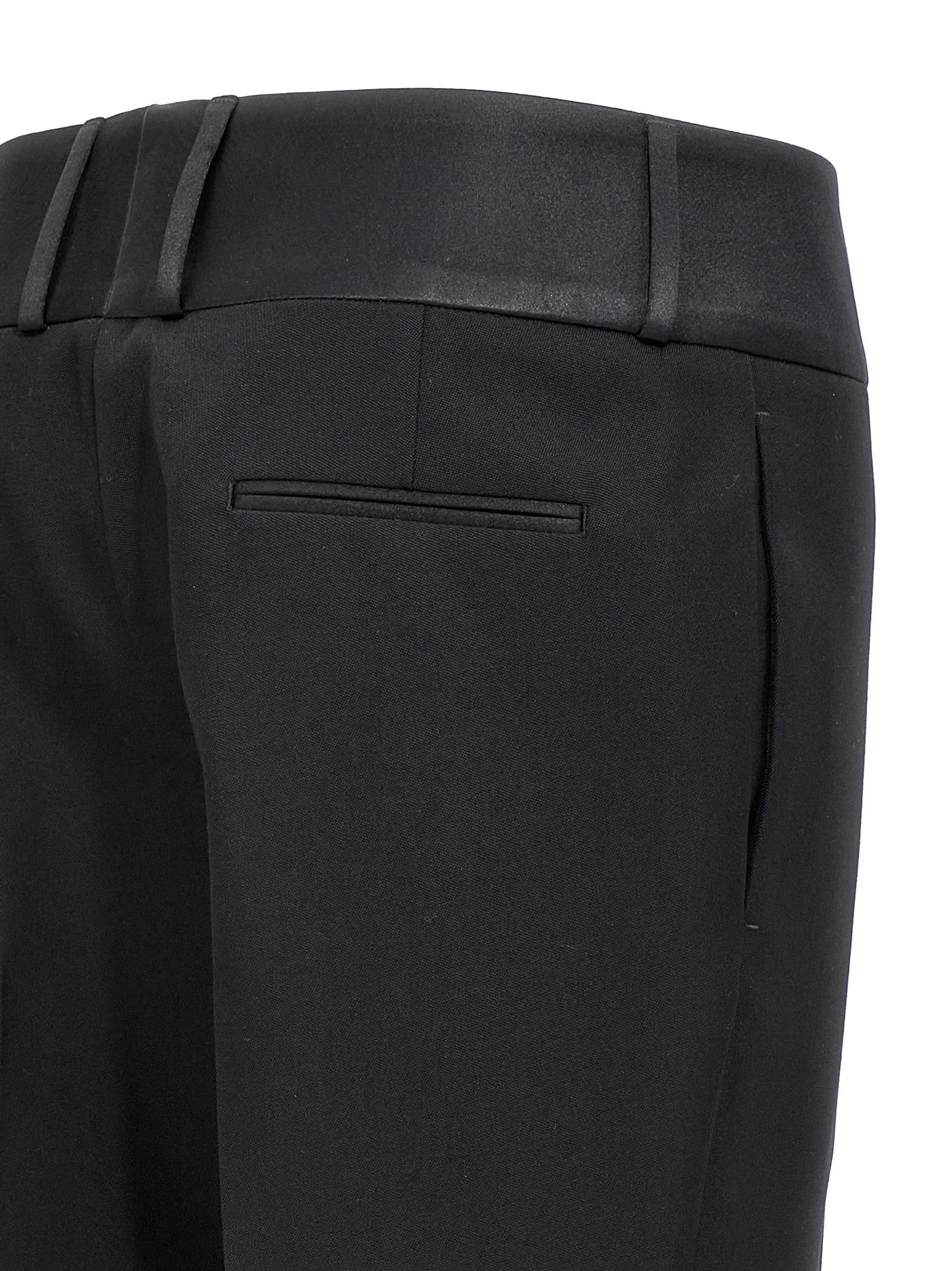 Ferragamo Black Virgin Wool Tuxedo - IT42