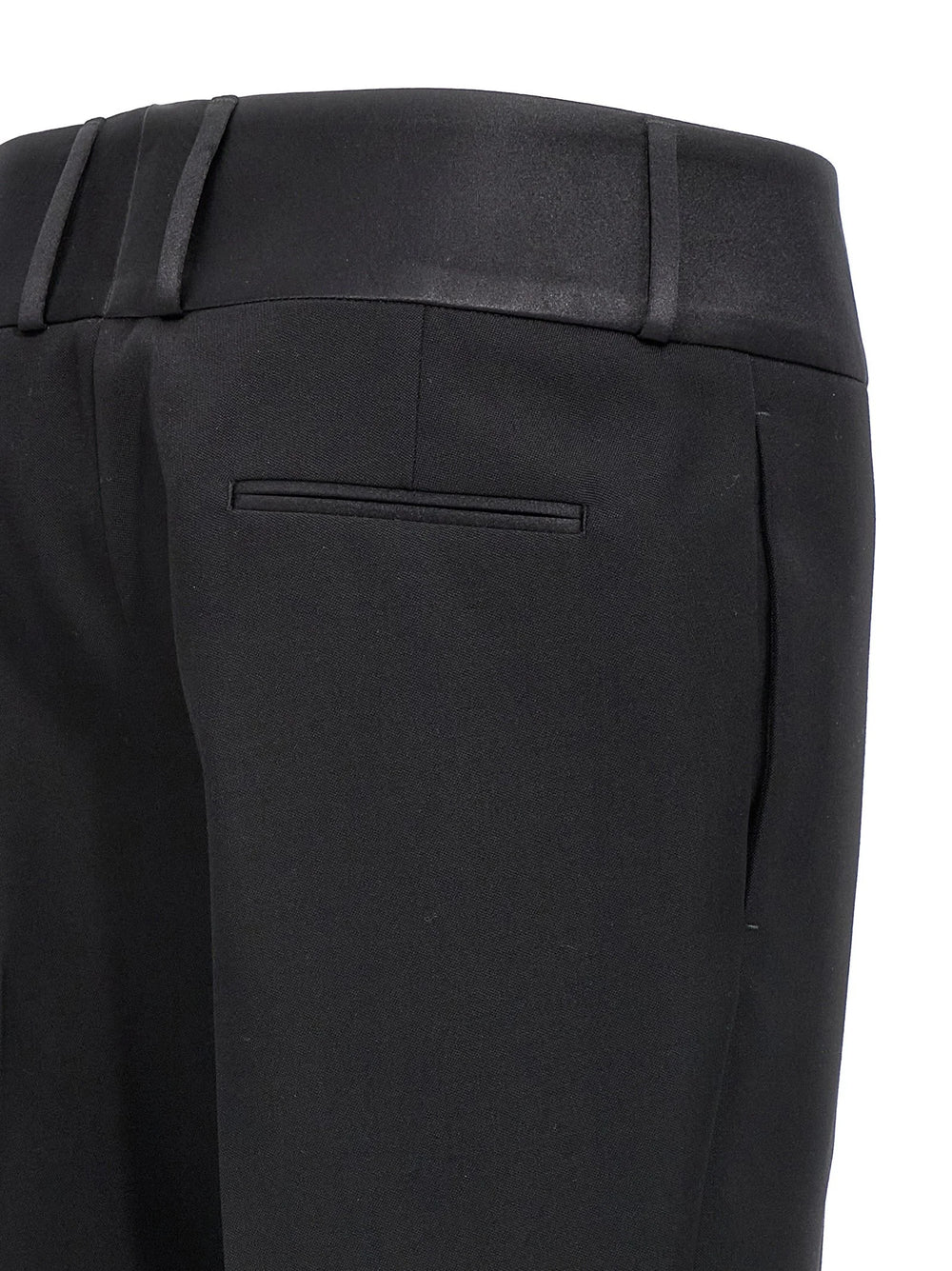 Ferragamo Black Virgin Wool Tuxedo - IT42