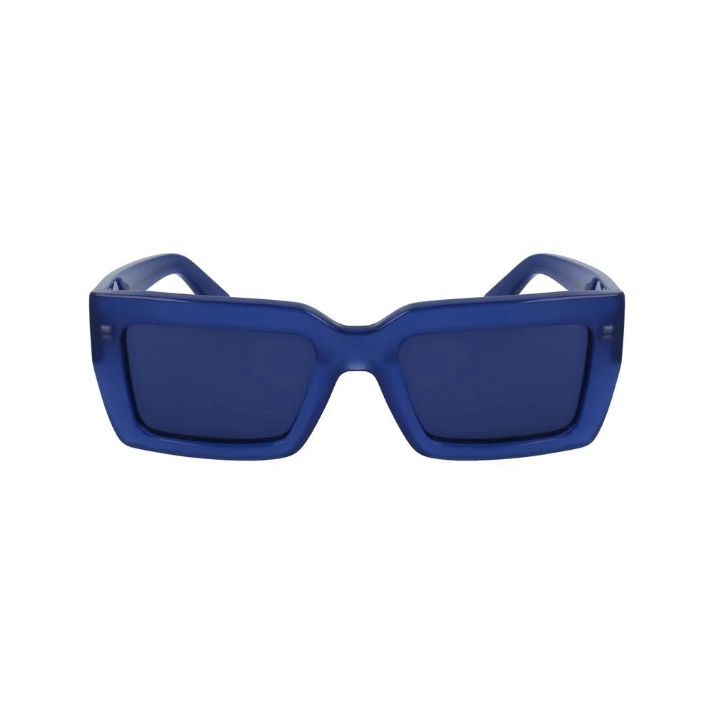 Ferragamo Blue Acetate Sunglasses