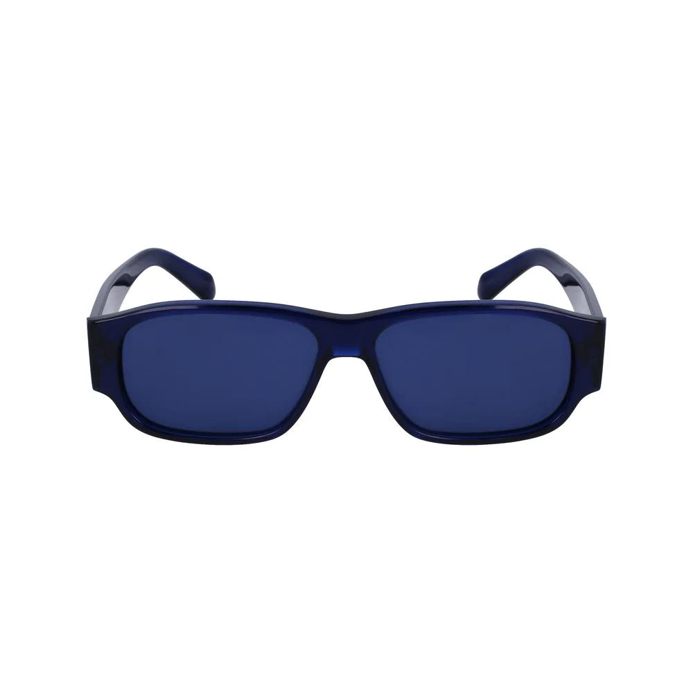 Ferragamo Blue Acetate Sunglasses