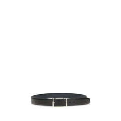 Ferragamo Blue Calf Leather Bos Taurus Regular Belt - 95 cm / 38 Inches
