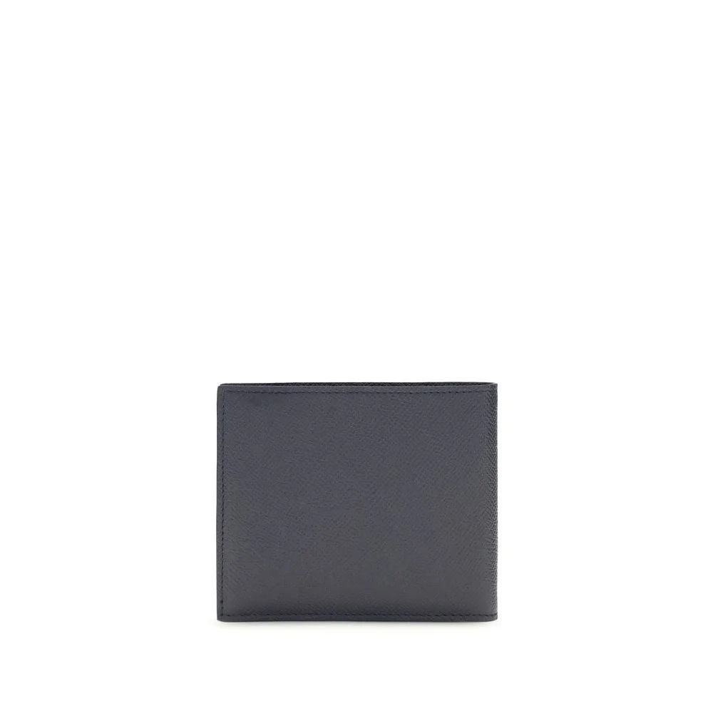 Ferragamo Blaues Kalbleder Bos Taurus Portemonnaie
