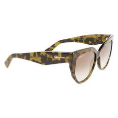 Ferragamo Brown Acetate Sunglasses - Sunglasses