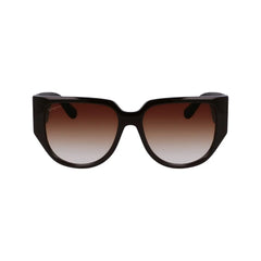 Ferragamo Brown Bio Injected Sunglasses